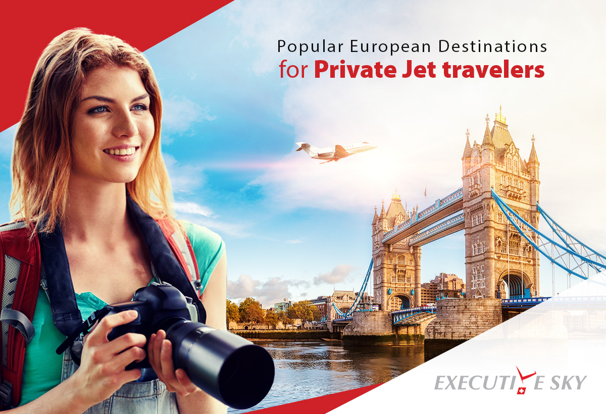 Popular European Destinations For Private Jet Travelers